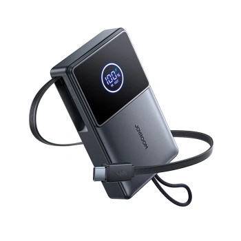 JOYROOM POWERBANK JR-PR1 10000MAH 22,5W Z WBUDEDZONYM KABLEM USB-C