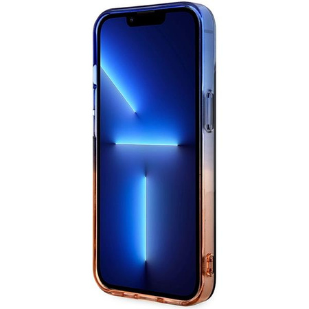 Etui BMW BMHMP14SHTGE na iPhone 14 - szare hardcase Gradient Bumper MagSafe