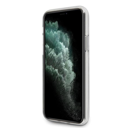 Etui U.S. Polo Assn. Gradient Pattern Collection na iPhone 11 Pro - czerwono-niebieskie