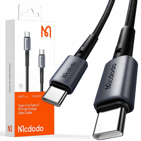 Mcdodo Kabel Prism Usb-C, szybki, mocny, 65W PD, 1 m