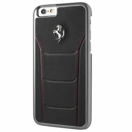 Etui Ferrari GT 458 na iPhone 6 / iPhone 6S - czarno-czerwone