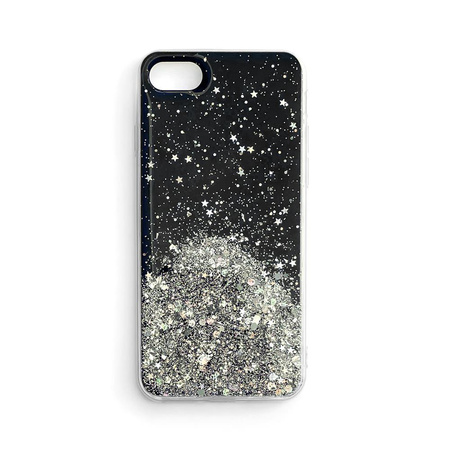 Wozinsky Star Glitter błyszczące etui pokrowiec z brokatem Samsung Galaxy A31 czarny