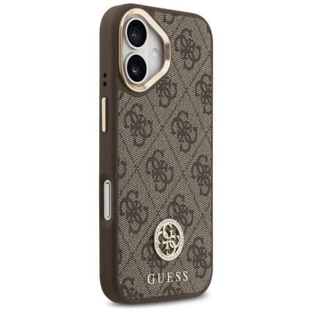 GUESS ETUI 4G STRASS LOGO MAGSAFE DO IPHONE 17 Z SYSTEMEM OCHRONY