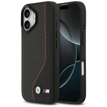 BMW ETUI M CARBON LINE LOGO DO IPHONE 17 MAGSAFE LUKSUSOWA OCHRONA