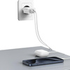 USAMS ŁADOWARKA 2XUSB 18W DO IPHONE 11 12 13 14 Z KABLEM DO LIGHTNING