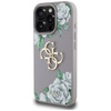 GUESS ETUI CASE 4G LOGO DO IPHONE 16 PRO GRAINED ROSES DOPASOWANIE I DESIGN