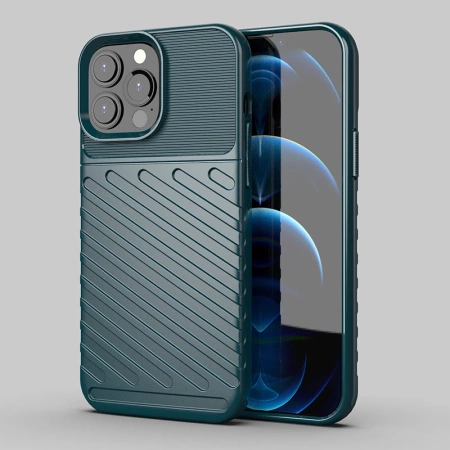 HURTEL ETUI POKROWIEC THUNDER CASE ELASTYCZNE PANCERNE DO IPHONE 13 PRO MAX