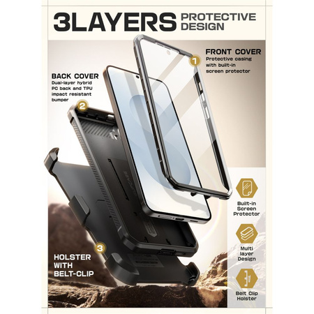 SUPCASE ETUI UNICORN BEETLE PRO DO SAMSUNG GALAXY S25 FE OCHRONA PRZECIW