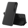 Eco Leather View Case elegancki futerał etui z klapką i funkcją podstawki Samsung Galaxy A73 czarny