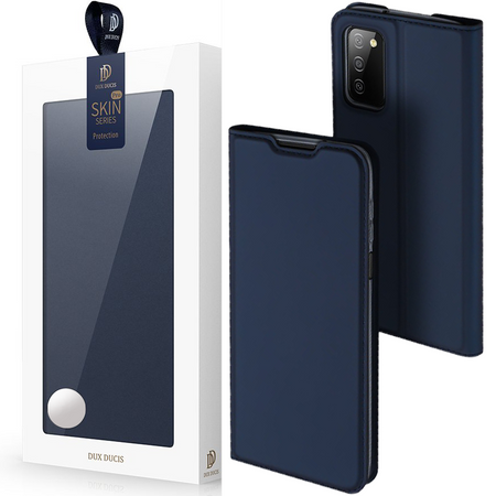 Dux Ducis Skin Pro kabura etui pokrowiec z klapką Samsung Galaxy A03s niebieski