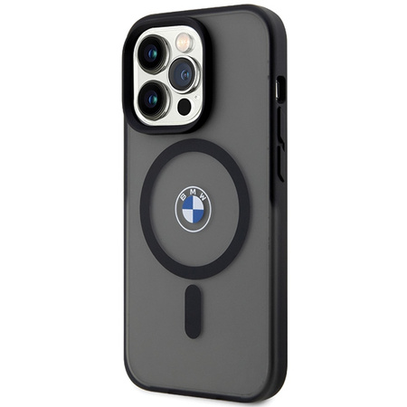 Etui BMW IML Signature MagSafe do iPhone 15 Pro Max - czarne