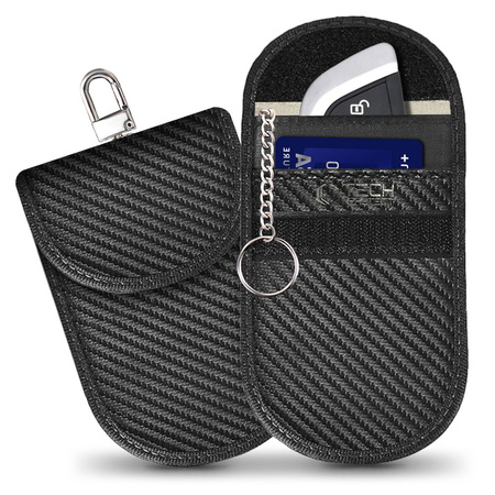 TECH-PROTECT KLATKA FARADAYA POKROWIEC DO KLUCZY RFID SIGNAL BLOCKER