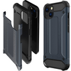 Hybrid Armor etui iPhone 14 pancerny hybrydowy pokrowiec niebieskie