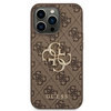 Guess GUHCP14X4GMGBR iPhone 14 Pro Max 6,7" brązowy/brown hardcase 4G Big Metal Logo