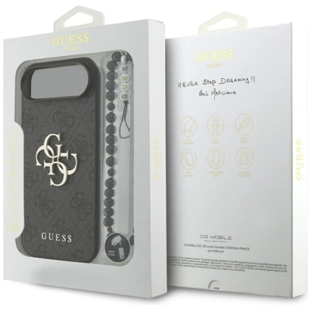 GUESS ETUI 4G STRAP CLASSIC LOGO DO IPHONE AIR Z OCHRONĄ I LUKSUSOWYM