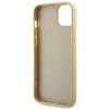 Etui Guess GUHCP14SHDGTPD na iPhone 14 - złote Rhinestone Triangle