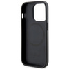 Etui Guess GUHMP14XP4RPSK na iPhone 14 Pro Max 6.7" - czarne 4G Printed Stripes MagSafe