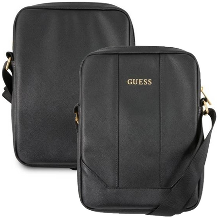 Guess Torba GUTB10TBK 10" czarna/black Saffiano Tablet Bag