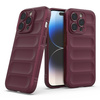 Magic Shield Case etui do iPhone 14 Pro elastyczny pancerny pokrowiec burgundowy