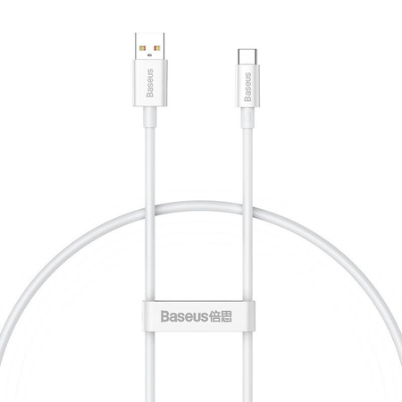 BASEUS KABEL USB DO USB-C 100W DO TELEFONÓW 0.25M DO SZYBKIEGO ŁADOWANIA