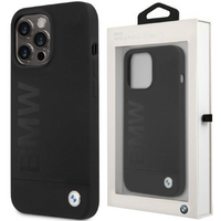 Etui BMW BMHMP13LSLBLBK iPhone 13 Pro / 13 6,1" czarny/black hardcase Silicone Signature Logo Magsafe