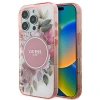 GUESS CASE DO IPHONE 16 PRO MAX 6.9 DO MAGSAFE KWIATOWE WZORY Z TONAL