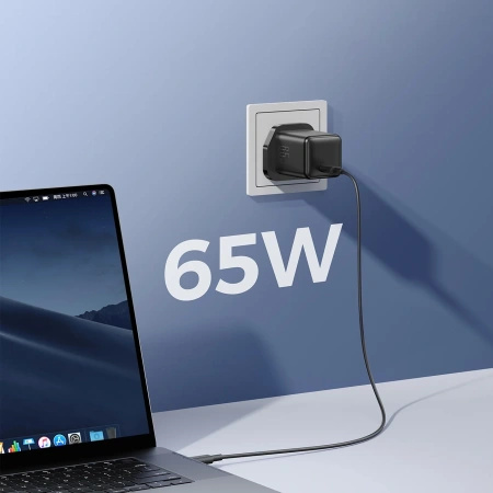 JOYROOM ŁADOWARKA SIECIOWA JR-TCG18 65W DO TELEFONÓW USB-C SZYBKIE