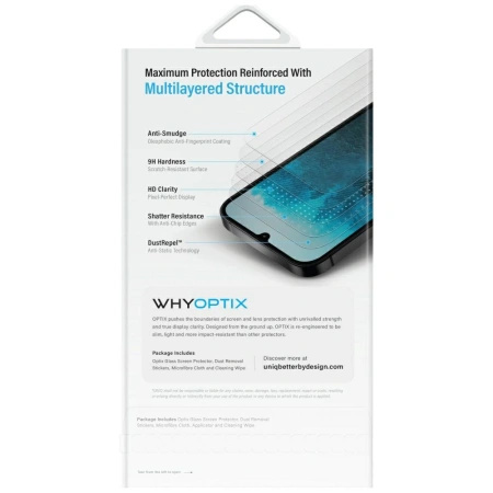 UNIQ SZKŁO HARTOWANE PRYWATYZUJĄCE OPTIX PRIVACY DO SAMSUNG GALAXY Z FOLD