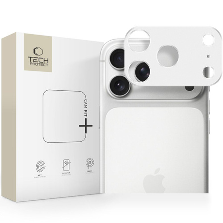 OSŁONA APARATU TECH-PROTECT CAMALLOY FIT+ IPHONE 17 PRO MAX SILVER