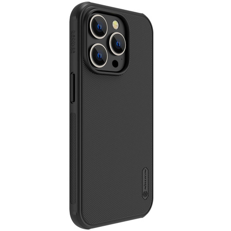 Nillkin Super Frosted Shield Pro etui iPhone 14 Pro Max pokrowiec na tył plecki czarny