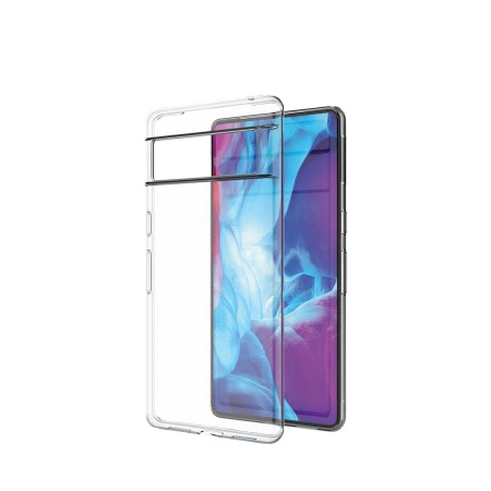Ultra Clear 0.5mm etui Google Pixel 7 Pro żelowy pokrowiec na tył plecki przezroczysty