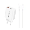 HURTEL ŁADOWARKA USB-A Z KABLEM DO LIGHTNING 1M DO IPHONE 11 12 13 14 20W