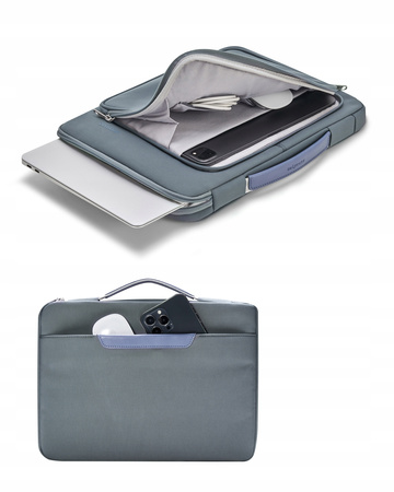 INNOSTYLE TORBA NA LAPTOPA 16" WODOODPORNA ETUI CASE OMNIPROTECT SZARA