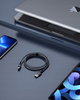 INNOSTYLE POWERFLEX KABEL USB LIGHTNING MFI SZYBKIEGO ŁADOWANIA DO IPHONE KEVLAR 2M CZARNY