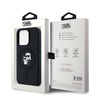 KARL LAGERFELD POKROWIEC HARDCASE SILIKONOWY DO IPHONE 15 PRO Z DO MAGSAFE