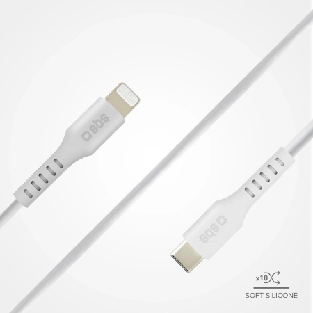 SBS KABEL TECABLELIGTC1W USB-C DO LIGHTNING DO APPLE Z CERTYFIKATEM MFI 1M