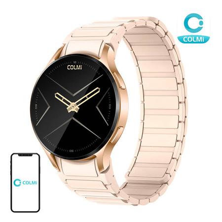 COLMI I28 SMARTWATCH Z MAGNETYCZNYM PASKIEM DO ANDROID IOS KONTROLA FITNESS