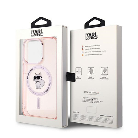 KARL LAGERFELD ETUI HARDCASE CASE POKROWIEC DO IPHONE 14 PRO DO MAGSAFE