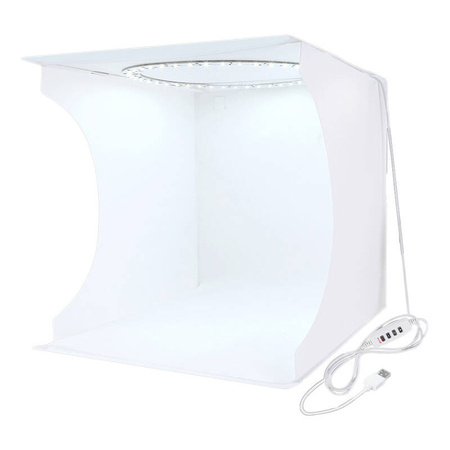 PULUZ NAMIOT BEZCIENIOWY LED 30CM PU5030 DO KAMPINGU I RELAKSU NA ZIELEŃCU