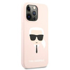 KARL LAGERFELD ETUI HARDCASE DO IPHONE 13 PRO MAX 6.7 SILIKONOWE KARLS HEAD