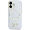 Etui Karl Lagerfeld IML KL Script Logo   MagSafe do iPhone 17 przezroczysty