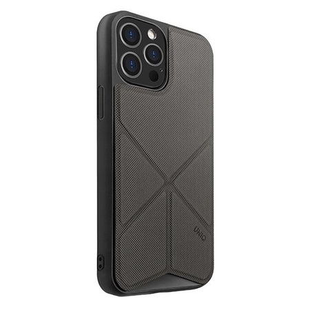 UNIQ etui Transforma iPhone 12 Pro Max 6,5" szary/charcoal grey