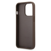 Guess GUHCP13X4GMGBR iPhone 13 Pro Max 6,7" brązowy/brown hardcase 4G Big Metal Logo