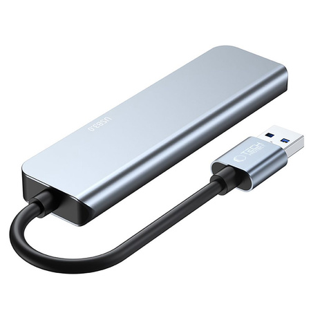 TECH-PROTECT HUB 5IN1 DO LAPTOPA USB-C HDMI ETHERNET KOMPATYBILNY Z MACBOOK