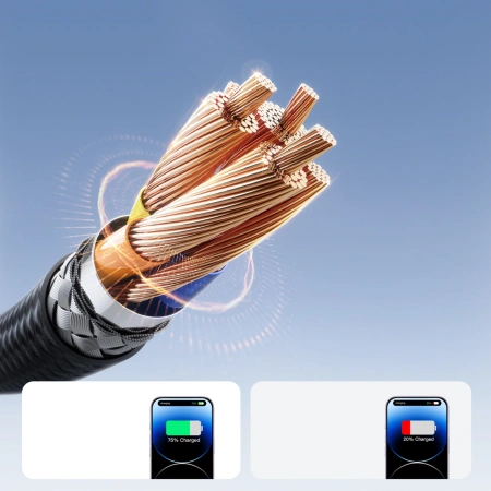 JOYROOM KABEL USB-A DO LIGHTNING 3A 1M DO TELEFONÓW APPLE SZYBKIE