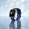 INNOSTYLE PASEK DO ZEGARKA SMARTWATCH 42 44 45 46 49 MM SILIKONOWY GRANAT