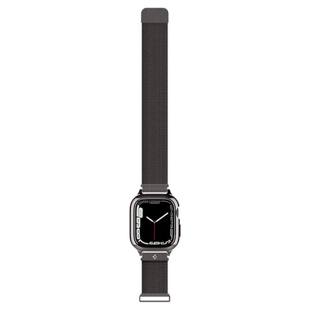 SPIGEN METAL FIT ”PRO” APPLE WATCH 4 / 5 / 6 / 7 / 8 / SE (44 / 45 MM) GRAPHITE