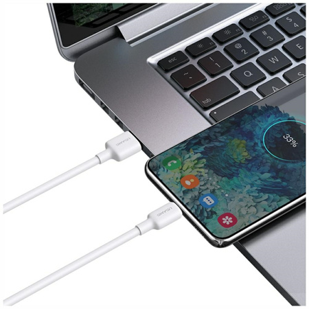 USAMS KABEL USB-C DO USB-A 3M 3A DO TELEFONÓW TABLETÓW SZYBKIE