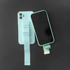 Rope Case silikonowe etui ze smyczą torebka smycz pasek do Xiaomi Poco M4 Pro 5G różowy