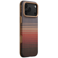 Etui PITAKA Aramid UltraGuard MagSafe do iPhone 17 Pro Max sunset